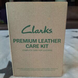 Clarks Premium Leather Care Kit Boxed Gift Set Complete Care All Leathers SEALED